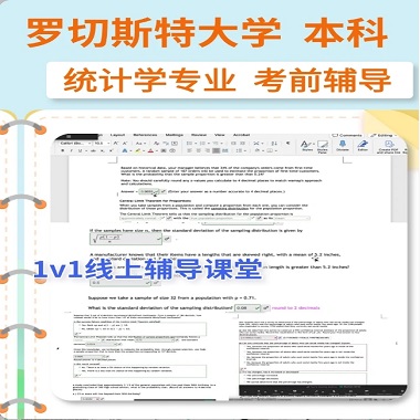 罗切斯特大学统计学本科