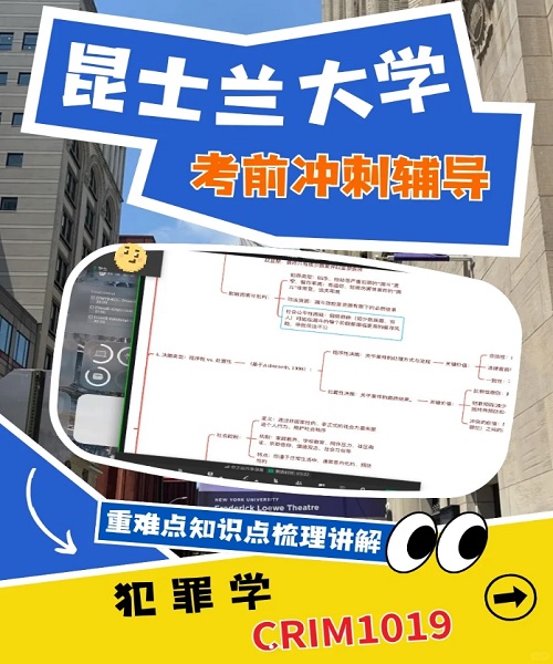 昆士兰大学CRIM1019考前梳理讲解.png